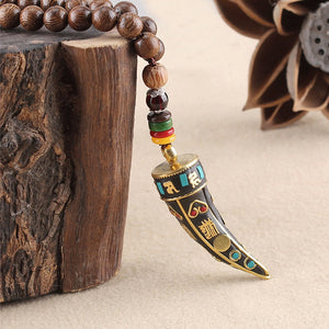 Beautiful Natural Wood Beaded Necklaces – Jewelry Craft Supplies