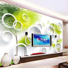 Load image into Gallery viewer, 3D Circle Design Wallpaper Murals