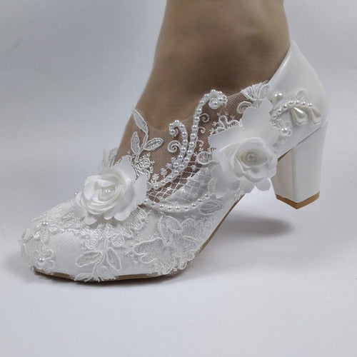 Women’s Beautiful LaceDesign Shoes– Fashion Footwear