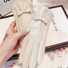 Load image into Gallery viewer, Great Style Women’s Genuine Leather Skin Gloves –Winter Accessories