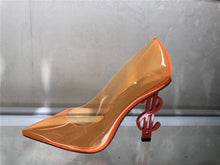 Load image into Gallery viewer, Women&#39;s Chic Design Transparent Pump Heels