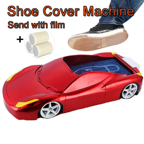 Automatic Red  Car Design Shoe Cover Dispenser - Ailime Designs