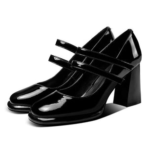 Women's Genuine Leather Mary Jane Shoes