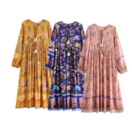 Women's Bohemian Design Dresses