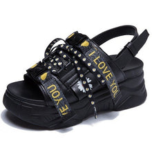 Load image into Gallery viewer, Women&#39;s Cool Style Sneaker Design Sling-back Sandals