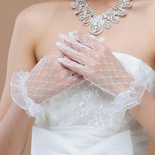 Load image into Gallery viewer, Elegant Bridal Wedding Gloves - Ailime Designs