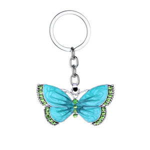 Butterfly Rhinestone Keychain Holders - Purse Accessories