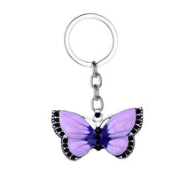 Load image into Gallery viewer, Butterfly Rhinestone Keychain Holders - Purse Accessories