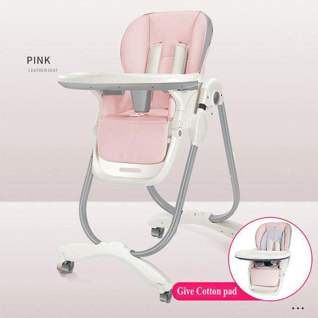 Children’s Multi-function White Highchairs - Ailime Designs