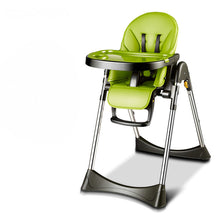 Load image into Gallery viewer, Children&#39;s Lime Green Multi-functional High Chaisr - Ailime Designs