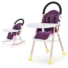Load image into Gallery viewer, Children&#39;s Gray Multi-functional Adjustable 2 n&#39; 1 Highchairs - Ailime Designs