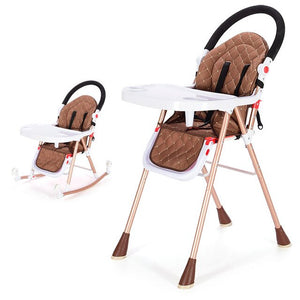 Children's Gray Multi-functional Adjustable 2 n' 1 Highchairs - Ailime Designs