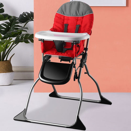 Children’s Red Multi-function Highchairs - Ailime Designs