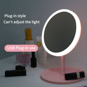 Adjustable Desk Top LED Mirrors - Ailime Design