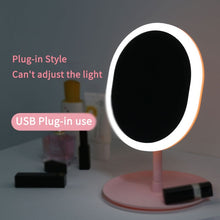 Load image into Gallery viewer, Adjustable Desk Top LED Mirrors - Ailime Design