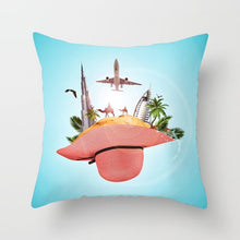 Load image into Gallery viewer, Summer Fun Print Design Throw Pillowcases