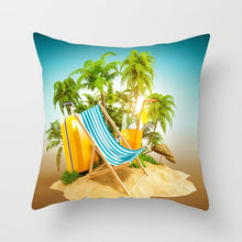 Load image into Gallery viewer, Summer Fun Print Design Throw Pillowcases