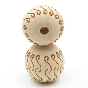 Beautiful Natural Wooden Beads – Jewelry Craft Supplies