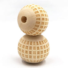 Load image into Gallery viewer, Beautiful Natural Wooden Beads – Jewelry Craft Supplies