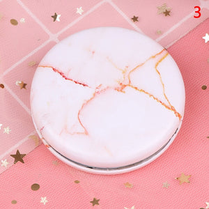 Best Marble Design Pocket Size Mirrors - Ailime Designs
