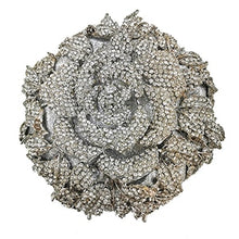 Load image into Gallery viewer, Elegant Red Crystal Flower Design Wedding Handbags - Ailime Designs