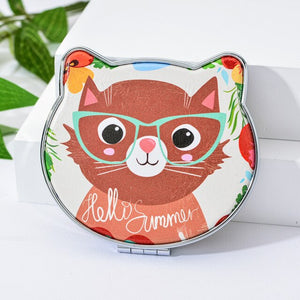 Adorable Cat Style Design Compact Mirrors - Ailime Designs