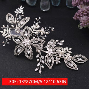 Women Elegant Crystal Head Wreaths – Ailime Designs