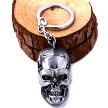 Load image into Gallery viewer, Skull head Rhinestone Keychain Holders - Purse Accessories