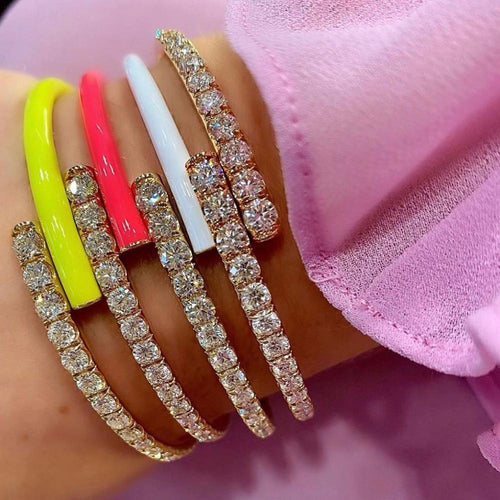 Women's Neon Claw Design Cuff Bracelets