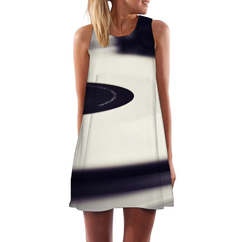 Women’s Screen Print Design Dresses– Street Style Fashions