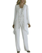 Load image into Gallery viewer, Women&#39;s Mother-of-The-Bride 3pc Pant Suit