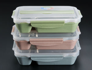 Portable Stainless Steel Tray Lunch Containers