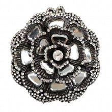 Load image into Gallery viewer, Glass Inlay Rose Bud Crystal Design Evening bags - Ailime Designs