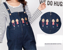 Load image into Gallery viewer, Women’s Chic Style Maternity Denim Jumpsuits – Streetwear Fashions