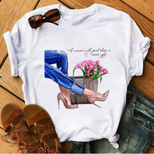 Load image into Gallery viewer, Cool Styles - Women’s Screen-Printed T-Shirts - Ailime Designs