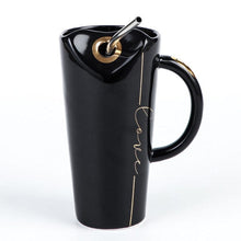 Load image into Gallery viewer, Concave Design Tall Drinkware Coffee Mugs - Ailime Designs