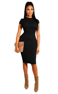 Women’s Red Hot Stylish Fashion Apparel - Sexy Bodycon Business Dresses