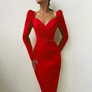 Women’s Red Hot Stylish Fashion Apparel - Corporate Dresses