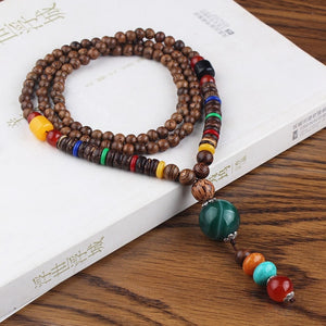 Beautiful Natural Wood & Napal Beaded Necklaces – Jewelry Craft Supplies