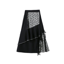 Load image into Gallery viewer, Women&#39;s Layered Asymmetrical Ribbon Tie Skirts - Ailime Designs