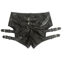 Load image into Gallery viewer, Women&#39;s Sexy Buckle Strap Design Hollow-cut Booty Shorts
