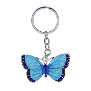 Crystal Butterfly Keychain Holders - Purse Accessories