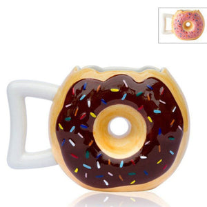Doughnut Shape Design Drinkware Mugs - Ailime Designs