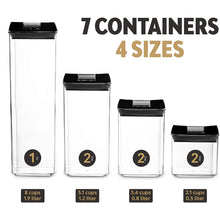 Load image into Gallery viewer, Airtight Food Storage Containers - Ailime Designs