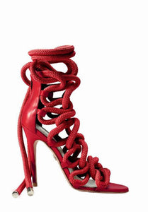 Women's Roman Rope Strap Design Shoe Boot Sandals