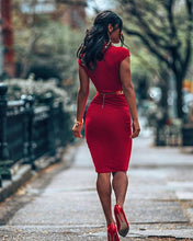 Load image into Gallery viewer, Women’s Red Hot Stylish Fashion Apparel - Sexy Bodycon Business Dresses