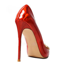 Load image into Gallery viewer, Women’s Red Hot Stylish Fashion Apparel - Classic Bridal Pumps