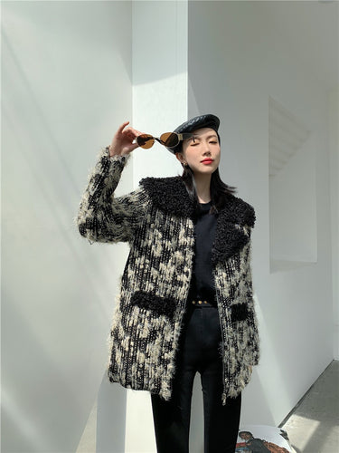 Women's Classic Tweed Wool Jackets