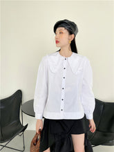Load image into Gallery viewer, Women&#39;s Peter Pan Collar Design Blouses