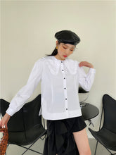 Load image into Gallery viewer, Women&#39;s Peter Pan Collar Design Blouses
